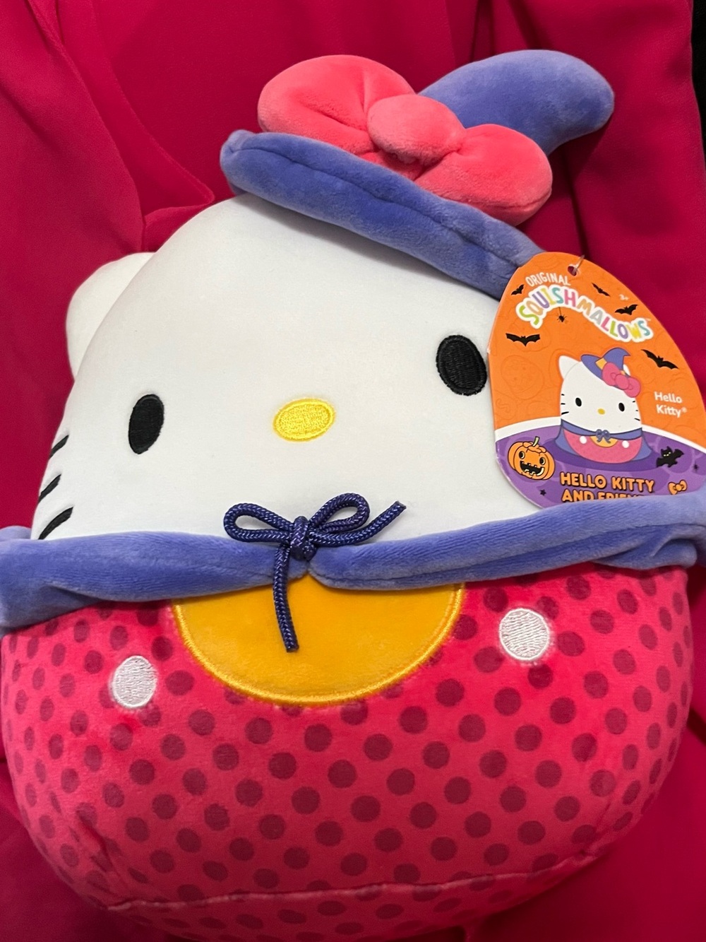 NWT Hello Kitty Squishmallows genuine Sanrio, 12”